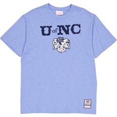 Mitchell & Ness Unc Legendary Slub S/s Tee Light Blue, Male, Kläder, T-shirt, Blå