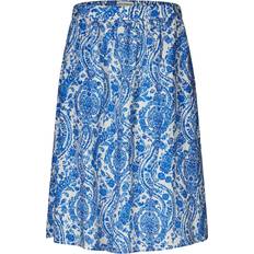 Lollys Laundry Nederdele Lollys Laundry EllaLL Midi Skirt, Blue