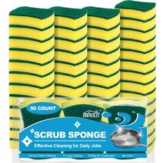 HOMEXCEL HOMEXCEL Scrub Sponges Kitchen 50 Dish