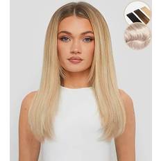 Beauty Works Tape Extensions Beauty Works Celebrity Choice Slimline Tape Human Hair Extensions 16 Inch Pure Platinum 48g