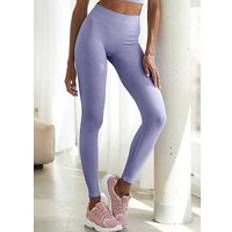 Purple Tights Lascana Seamless Sport Leggings Lilac