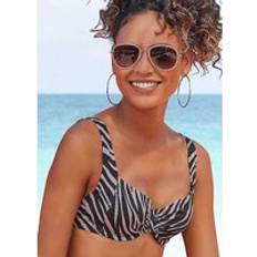 Zebra Bikini Tops Lascana Zebra Print Underwired Bikini Top