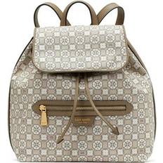 Kate Spade Canvas Backpacks Kate Spade Women s Canvas Flower Monogram Mia Flap Backpack Natural Multi