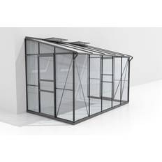 Gewächshäuser Vitavia Anlehngewächshaus Osiris 6500 Sicherheitsglas Aluminium