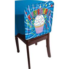 Graduations Party Decorations Forum Novelties 76118 1 Happy Birthday Cupcake Dessert Chair Cover Party Decoration