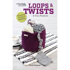 Needlework Patterns Knit pattern book loops & twists knitting without needles 6 fun designs