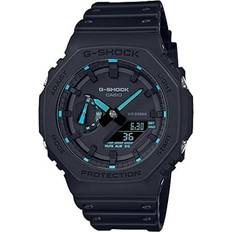 Casio g-shock ga-2100-1a2jf neon accent in box