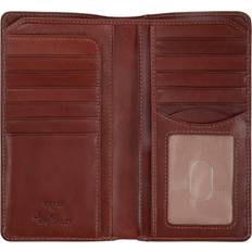 Tony Perotti Leather Wallets for Men Checkbook Wallet Italian Leather Bifold Wallet