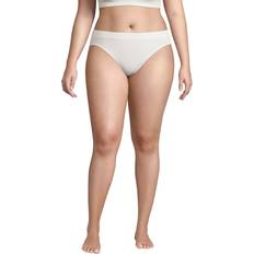 Panties Lands' End Womens Seamless MR HC Brief Underwear- PK Egret White Pk Regular