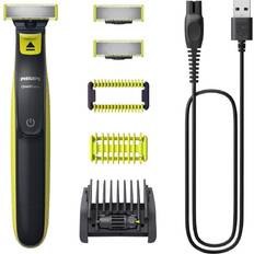 Barbermaskiner Philips OneBlade Original Hybrid Face + Body Beard Kit