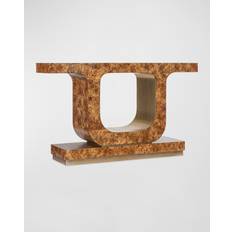 Furniture Hooker Furniture Burlesque Mappa Burl Console Table