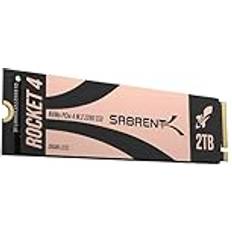Sabrent Rocket 4 [2 TB] DRAM-eno M.2 PCIe GEN 4 X4 NVMe SSD SB-RKT4L-2TB