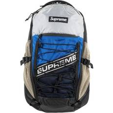 Supreme Rucksack in Colour-Block-Optik mit Logo unisex Textil Einheitsgröße Schwarz