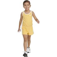 Adidas 1-3M Children's Clothing Adidas Girls' Terry Cloth rompers