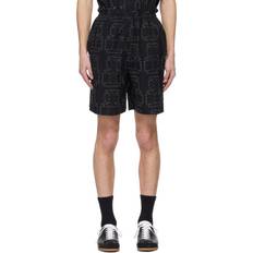 Henrik Vibskov Henrik Vibskov Black Waybill Shorts Black Punche