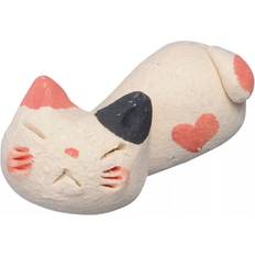 Ätpinnar Kawai Chopstickstöd, vit katt Ätpinne