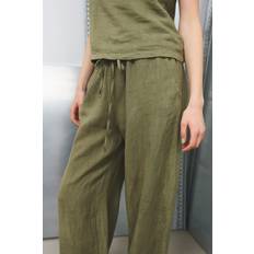 Noella Samira Linen Pants Khaki