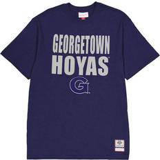 Mitchell & Ness Hoyas Legendary Slub S/s Tee Navy, Male, Kläder, T-shirt, Blå