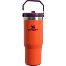 Hanging Loops Kitchen Accessories Stanley IceFlow Flip Straw Tigerlily Plum Travel Mug 30fl oz