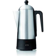 Design Eco 6 Cup Brushed Steel