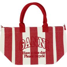 Ganni Totes & Shopping Bags Ganni Striped Tote Bag One size