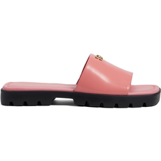 Pink Sandals Coach Florence - Leather/Bubblegum