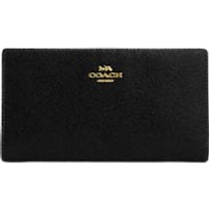 Wallets & Key Holders Coach Slim Zip Wallet - Gold/Black