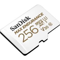 256gb sd card SanDisk Max Endurance microSDXC Class 10 UHS-I U3 V30 100/40MB/s 256GB +SD adapter