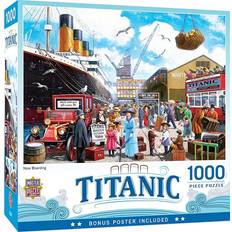 Pussel titanic Masterpieces Titanic Now Boarding 1000 Pieces