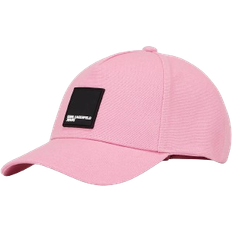 Karl Lagerfeld Logo Patch Cap - Moonlite Mauve