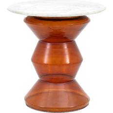 Marbles Small Tables HJ Home Tilbury White Small Table 51cm