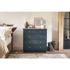 Oak Furnitureland Chest of Drawers Oak Furnitureland Solid Oak & Painted 5 Richmond Chest of Drawer