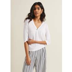 Linen Blouses Phase Eight Women's Leah Linen Top