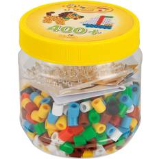 Pegboard Hama Beads Maxi Beads & Pegboard in Tub 400pcs