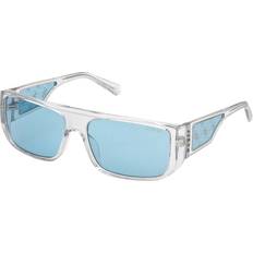 Solglasögon Guess Unisex GU00136 26V Solglasögon Injicerad - Transparent Blå