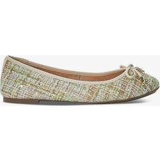 Dune London Ballerinas Dune London Hallo Abstract Woven Ballerina Pumps