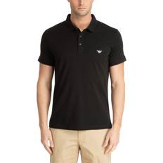 Armani Man Polo's Armani Essential Short Sleeve Polo Shirt - Black