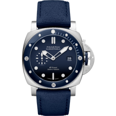 Radio Controlled Wrist Watches Panerai Submersible QuarantaQuattro Blu Profondo