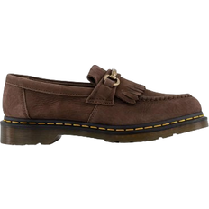 Dr. Martens Adrian Calf Suede Snaffle Loafers - Brown