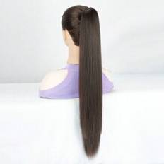 Shein Hair Extensions 26Inch 150g/Pack Synthetic Long Straight Fake Hair Pieces Claw Clip