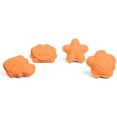 Bigjigs Sandbox Toys Bigjigs Silicone Sand Moulds 4pcs