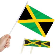 Flags & Accessories on sale Anley jamaica mini flag 12 pack held