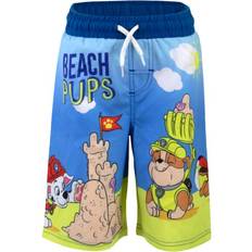 Swimwear Nickelodeon Paw Patrol Swim Shorts for Boys, Kids Swimwear, Paw Patrol Boys Board Shorts Beach Blue, 7