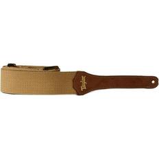 Taylor GS Mini Cotton Guitar Strap Tan #4011-20