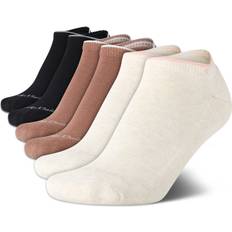 Calvin Klein Women Socks Calvin Klein Women's Athletic Socks Cushion No Show Socks 6 Pack 4-10, Neutral Assorted