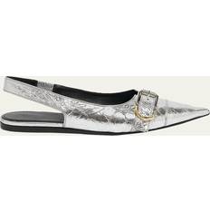 Givenchy Scarpe basse Givenchy Voyou Flat Slingback - Laminated Leather