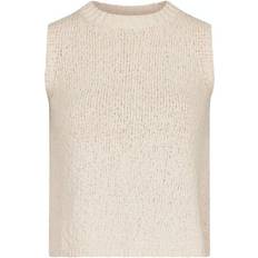 Neo Noir Virena Knit Vest - Sand