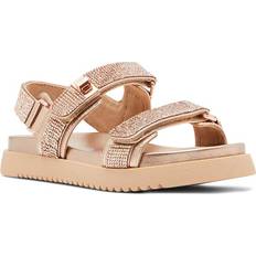 Rose Gold Sandals Children's Shoes Steve Madden Monar Sandal Kids' Girl's Rose Gold Metallic Youth Sandals