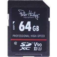 Peter Hadley Prof. High-Speed UHS-II SDXC-Karte Cl10, U3, V90 64 GB