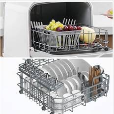 White Goods Accessories Fastrax 100 pcs Dishwasher cover protective sleeve steel pipe end rubber cap